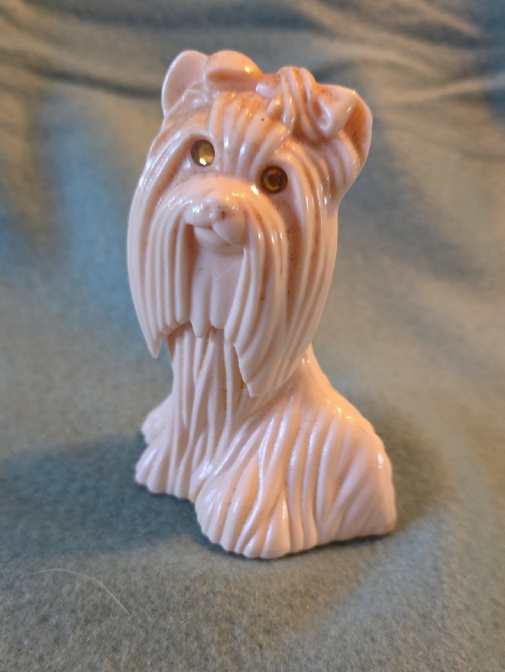 Avon Pale Peach Decorative Cologne Bottle